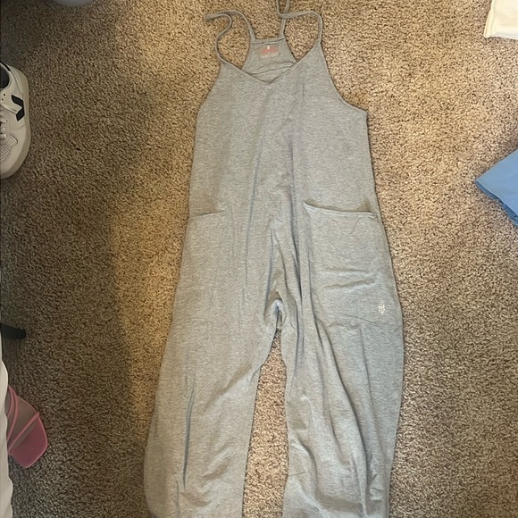 FP Movement by Free People Gray Utility Jumpsuit - Picture 1 of 1
